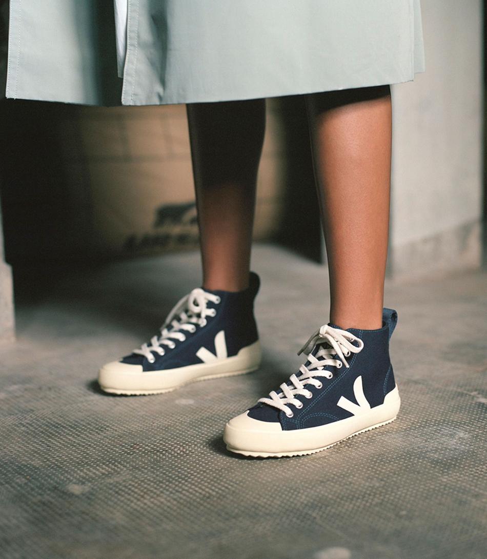 Veja Nova Ht Canvas Nautico Butter Sole Adults Outlet Indigo | YNOVQ19877