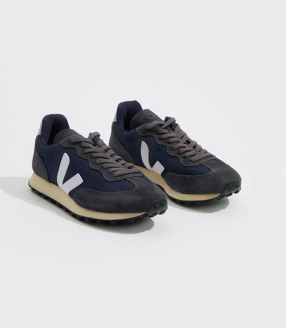 Veja Rio Branco Alveomesh Nautico Grafite Adults Outlet Hvite | NOICD90528