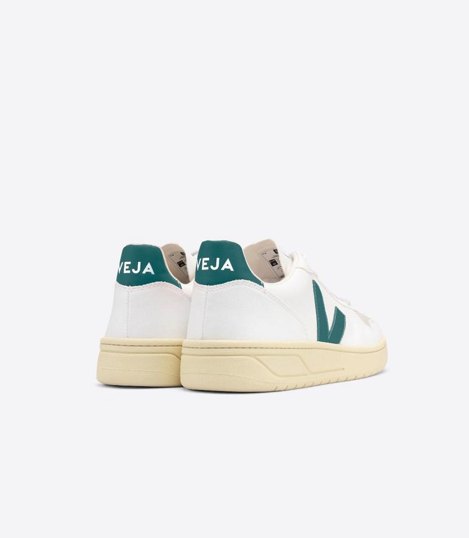 Veja V-10 Cwl Brittany Adults Vegan Hvite | QNOUV85161