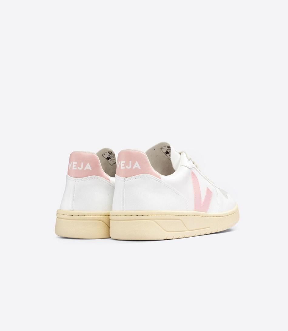 Veja V-10 Cwl Petale Adults Vegan Hvite | NOIIZ36468