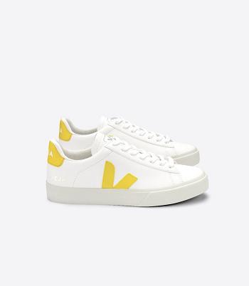 Veja Campo Chromefree Lær Tonic Adults Outlet Hvite | NONZX85391