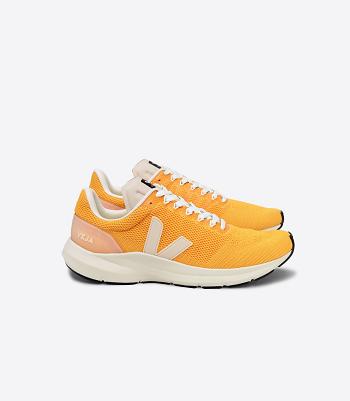 Veja Marlin Lt V-knit Ouro Pierre Adults Vegan Oransje | NOZDE12034