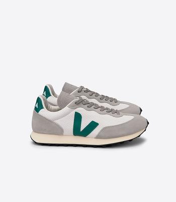 Veja Rio Branco Alveomesh Gravel Brittany Adults Outlet Grå Grønn | GNOUC47757