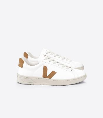 Veja Urca Cwl Camel Adults Vegan Hvite Brune | NOZDE50110