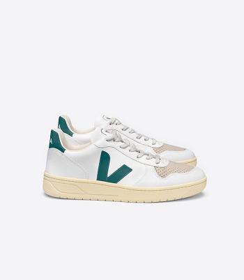 Veja V-10 Cwl Brittany Adults Vegan Hvite | QNOUV85161